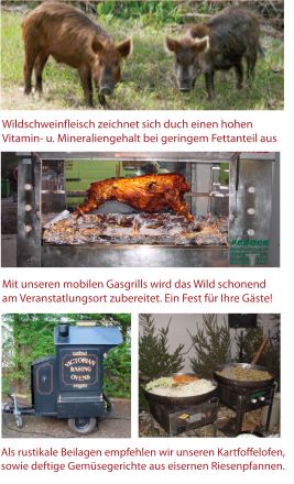 Beilagen zu Ihrem Wildgrill